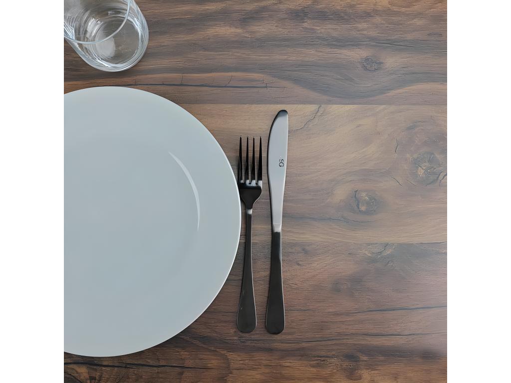 Mange-debout 60x60cm - modèle Doucezen T chêne hunton