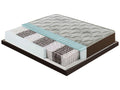 Matelas à ressorts ensachés et mousse à mémoire - hauteur 23 cm 140x200 cm