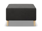Pouf pour le salon 70x70 cm Gris