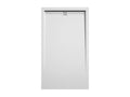 Receveur de douche Blanc finition Lisse Homzora CACH grille de couleur - 130x80 cm
