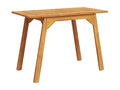 Doucezen Premium - Table à manger de jardin 110x56x75 cm bois massif d'Doucezen