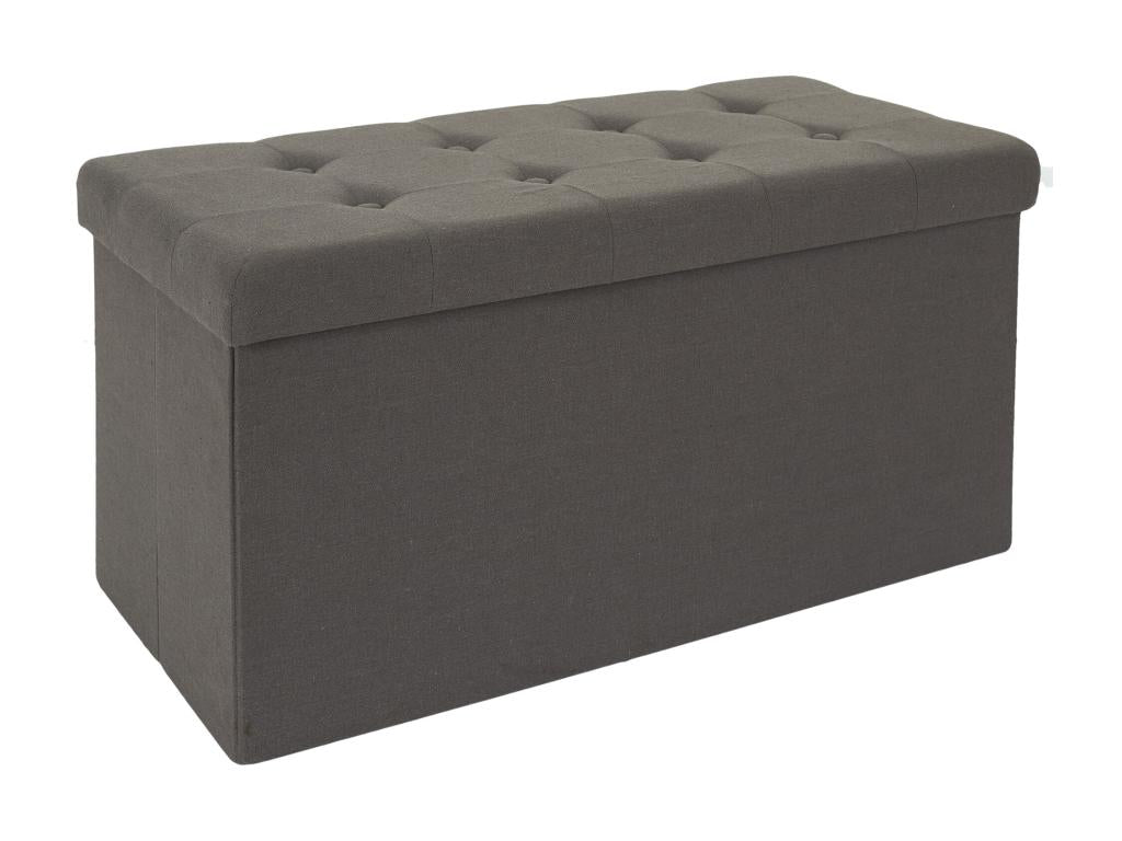 Coffre Banc Pliable Homzora Gris