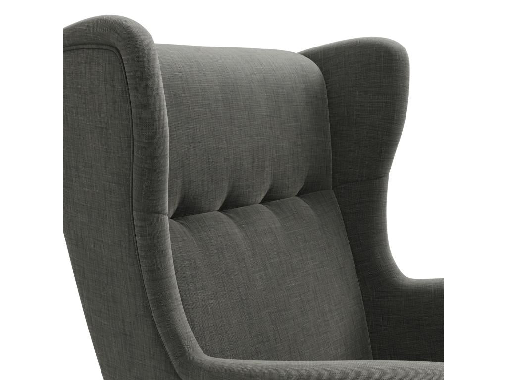 Chaise longue pour le salon Noir