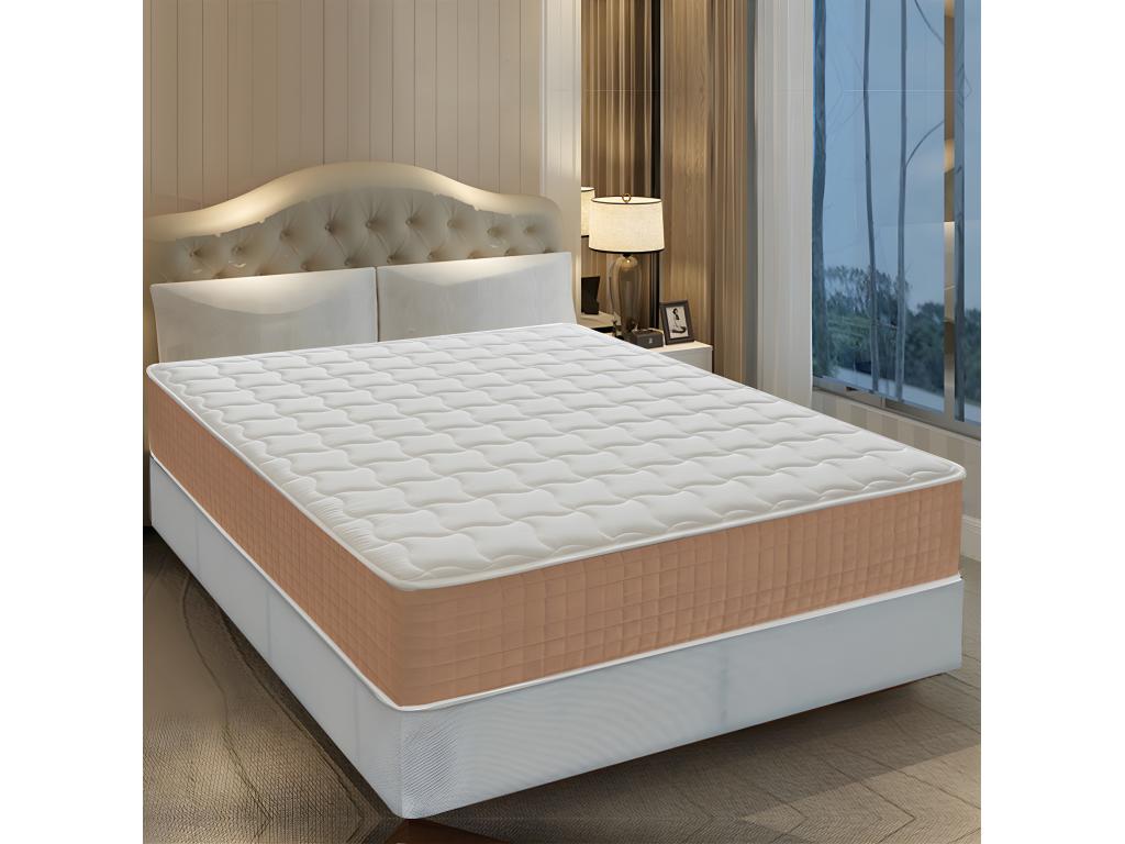 Matelas à mémoire de forme épaisseur avec 5 cm de mémoire modèle Doucezen 200x200 cm
