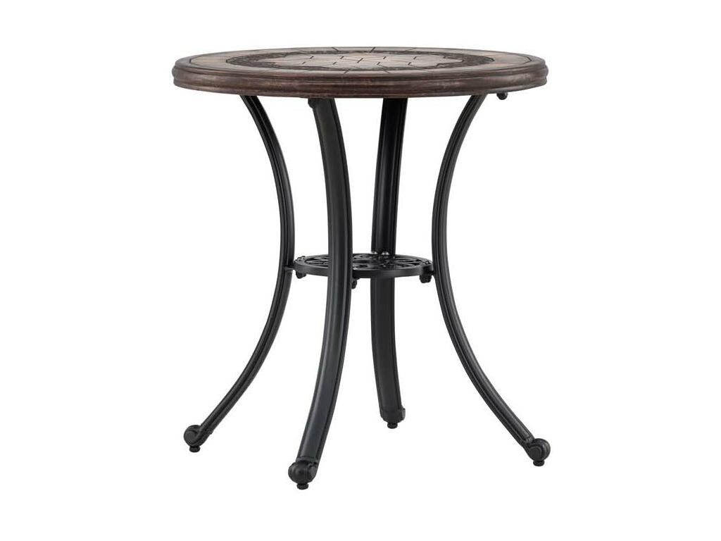 Doucezen table de café 60 marron.