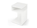 Table d'appoint bout de blanche 33x33x50 cm 20 0006826