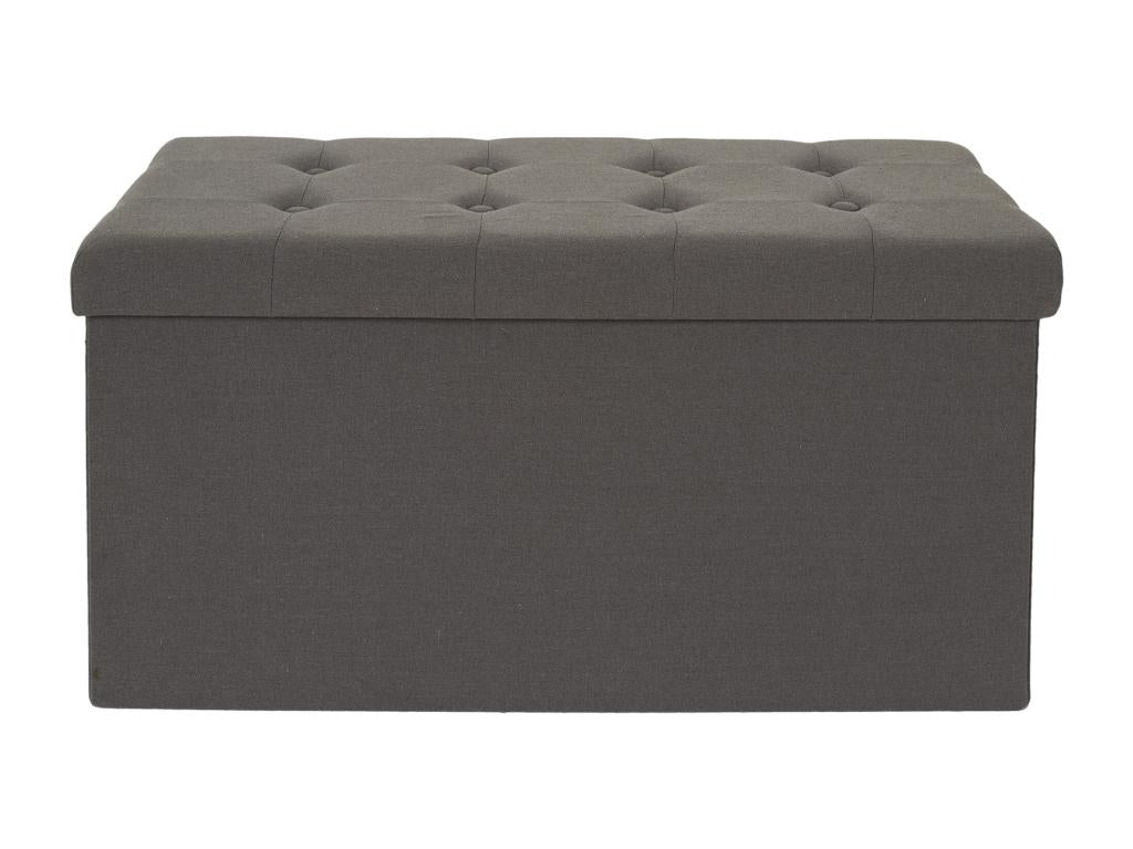 Coffre Banc Pliable Homzora Gris