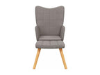 Fauteuil de relaxation avec tabouret Doucezen Tissu