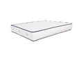 Ensemble Matelas Patriote 27 cm ressorts ensachés ferme face été/hiver sommier gris ep20cm oreiller couette Tête de Lit 140x190cm