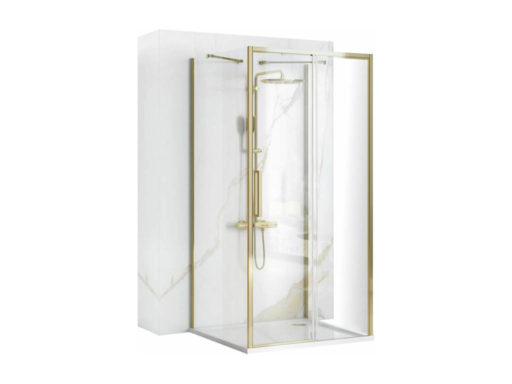 Cabine De Douche Murale Doucezen Rapid Doucezen 110x80 Gold