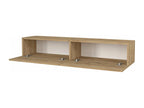 Meuble TV 135 x beige 135x31x25 cm 03 0007865