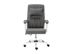 Chaise de bureau de massage Gris Similicuir