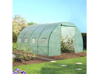 Serre tunnel de jardin 12M² verte Doucezenîchère 4x3m 4 saisons Doucezen