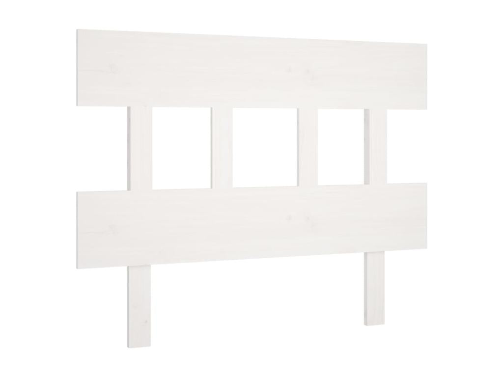 Tête de lit Blanc 78.5x3x81 cm Bois massif de pin
