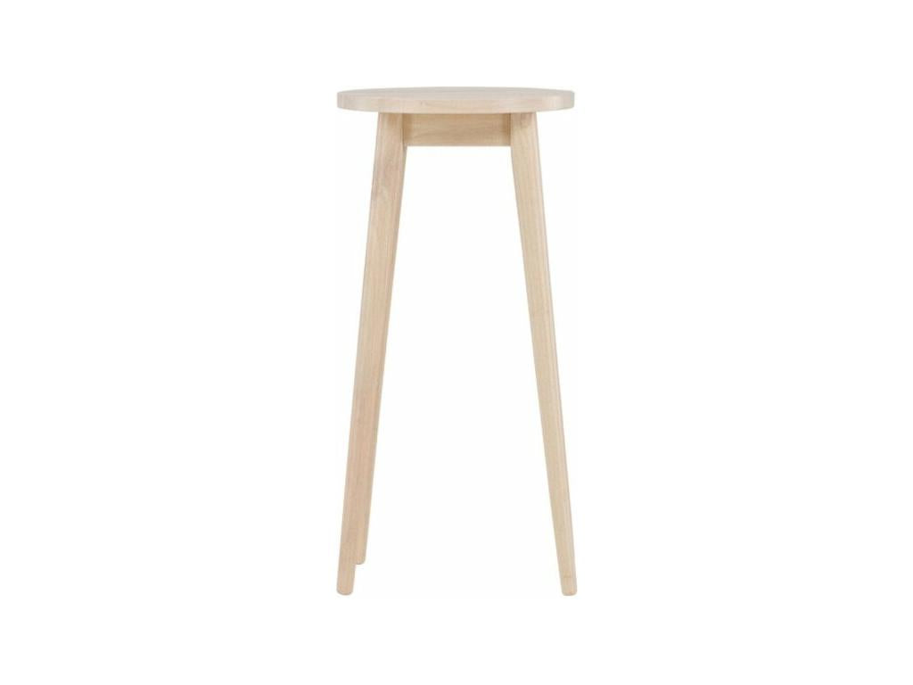 Doucezen tabouret de bar bois whitewash