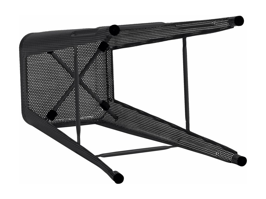 Tabouret de bar - Métal / Métal - Noir - Fletcher