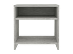 Tables de chevet 2 pièces Gris béton 40x30x40 cm Bois d'ingénierie