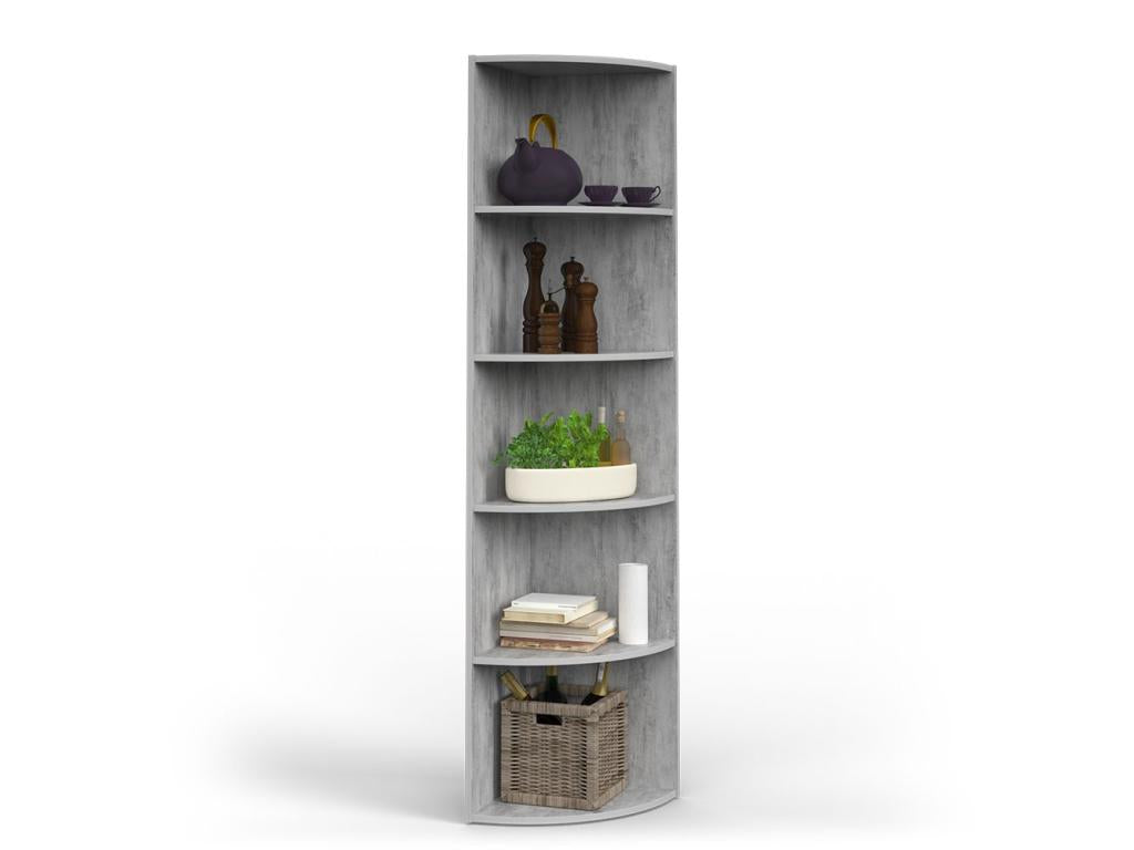 Étagère D'angle Béton 180x40x40