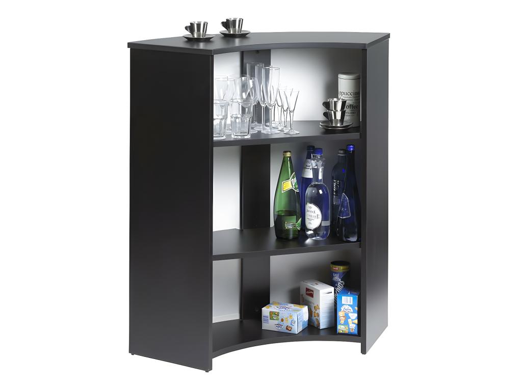 Comptoir de bar petit Noir - Homzora n 1