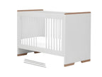 Chambre complète lit bébé - commode à langer - armoire Doucezen Blanc et bois