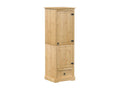 Garde-robe Homzora 55x50x170 bois de pin massif