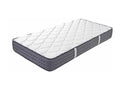 Doucezen - Ensemble Matelas Mousse Ep.20cm Sommier Tapissier Beige 90x190 cm