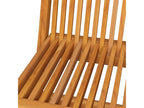 Chaises de jardin pliables 8 pièces Bois de teck massif