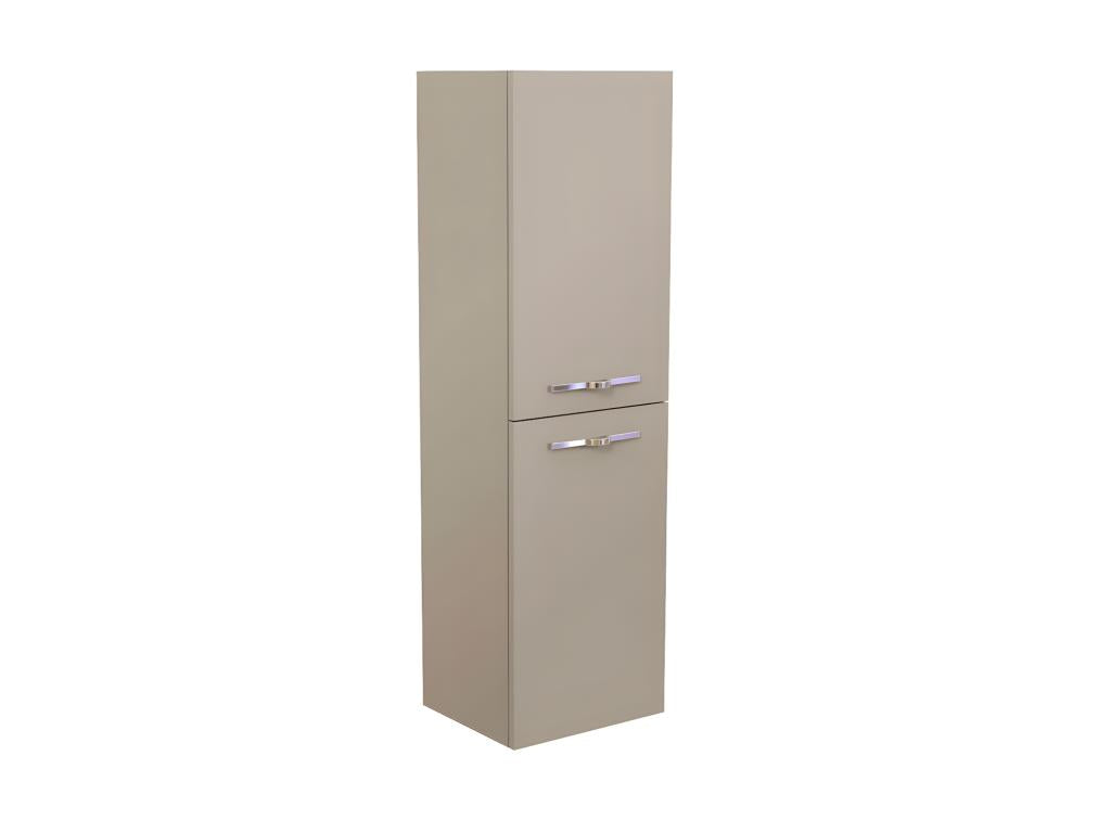 Ensemble meuble de salle de bain suspendu 2 tiroirs 60 cm Doucezen miroir colonne- Doucezen