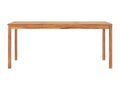 Table à dîner de jardin 180x90x77 cm Bois de teck solide
