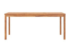 Table à dîner de jardin 180x90x77 cm Bois de teck solide