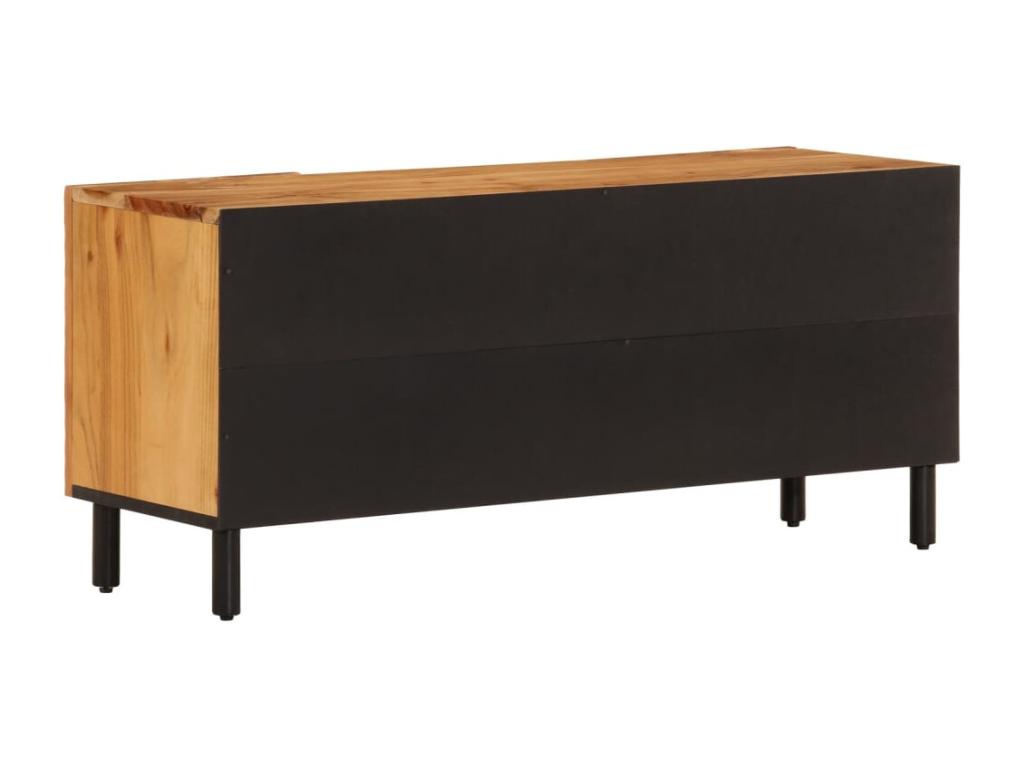 Meuble TV 105x33x46 cm Bois d'Homzora massif