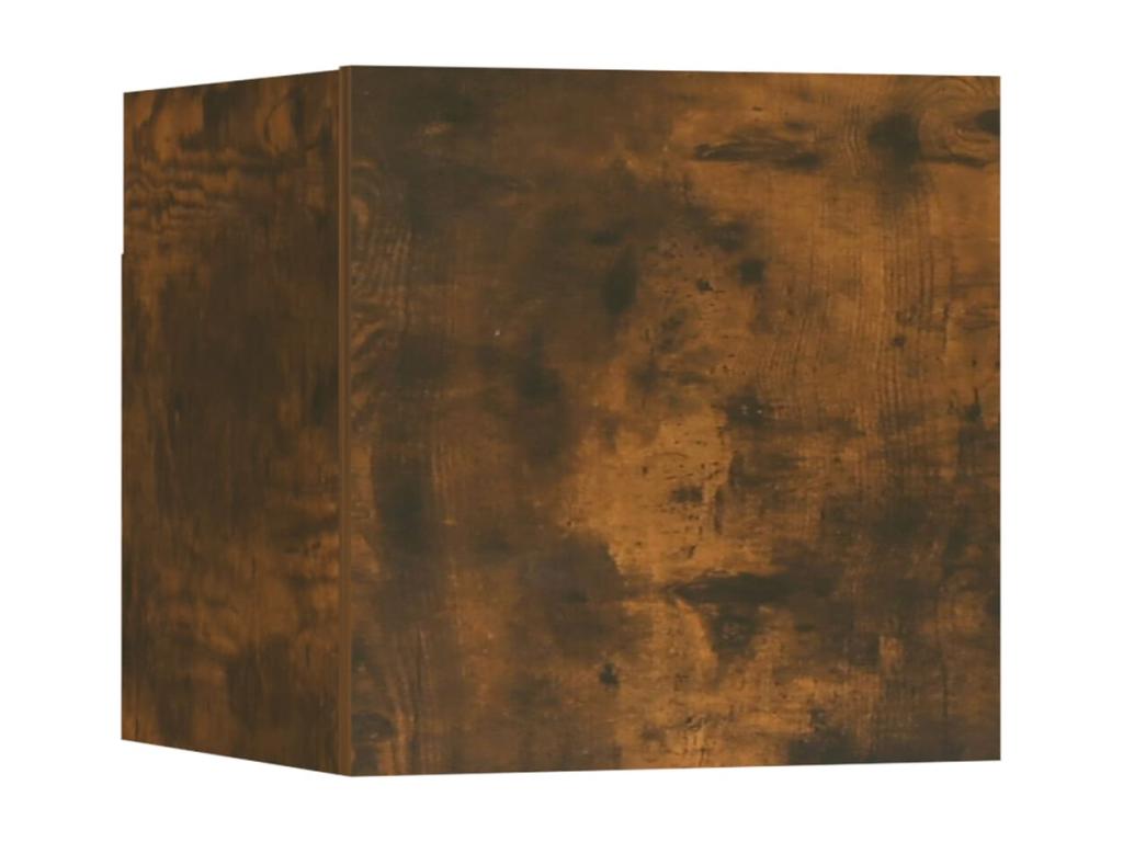 Ensemble de meubles TV 7 pcs Chêne fumé Bois d'ingénierie