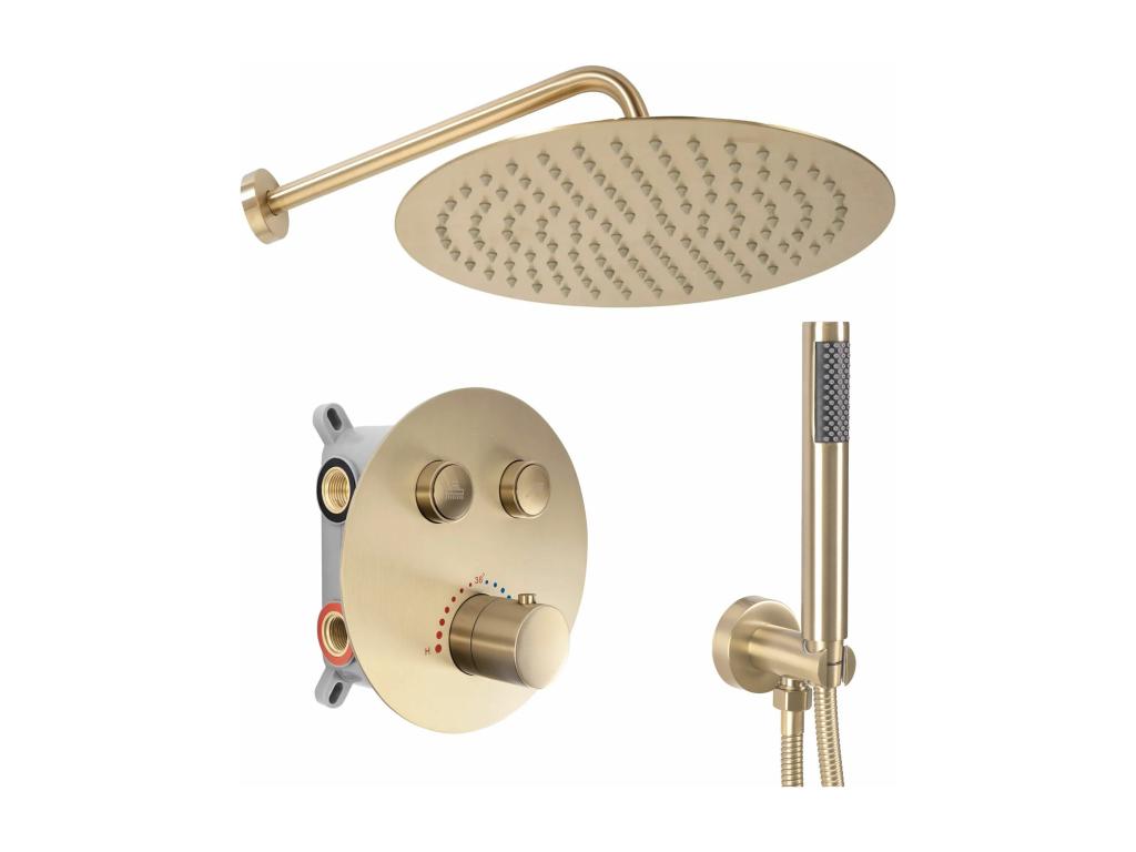 Homzora De Douche Encastré Homzora Gold