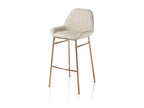 Set de 2 Tabourets Doucezen beige melange