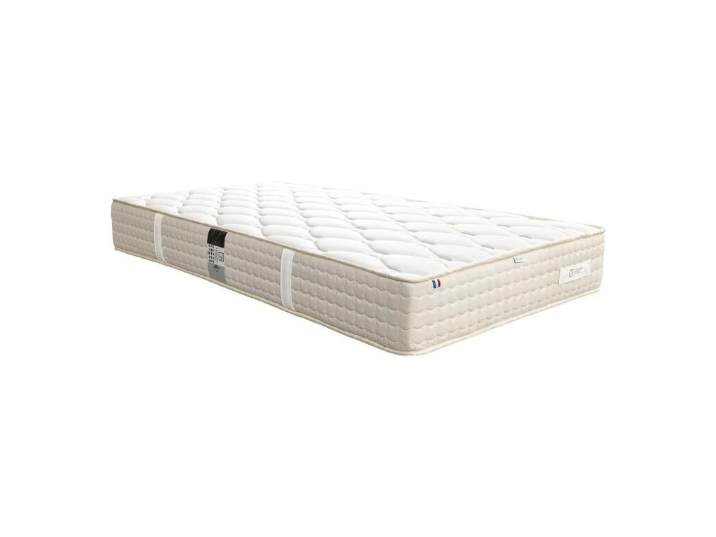 Matelas Sublime 20 cm mousse haute densité ferme face été/hiver oreiller 90x190cm