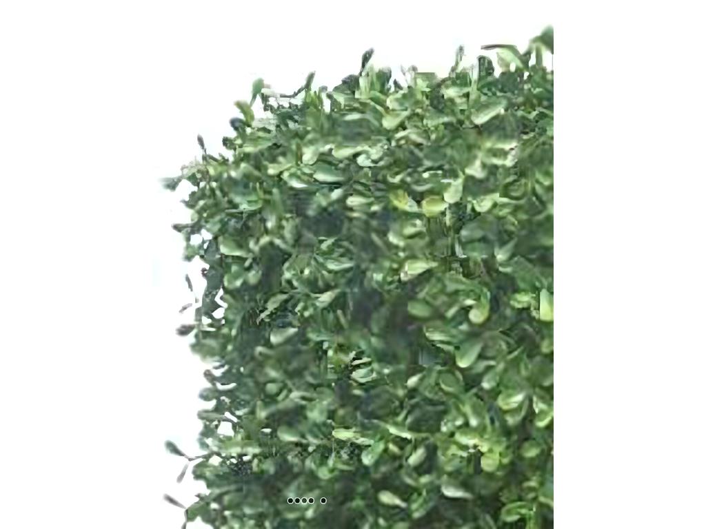 Haie de buis artificielle feuillage plastique protection UV - Lg 30x30 x H 100 cm - BEST - dimhaut H 30 cm - couleur Vert