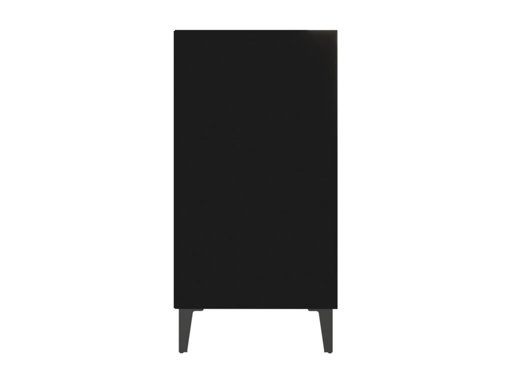 Buffet Noir 57x35x70 cm Aggloméré