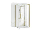 Cabine De Douche Murale Homzora Rapid Homzora 150x100 Gold