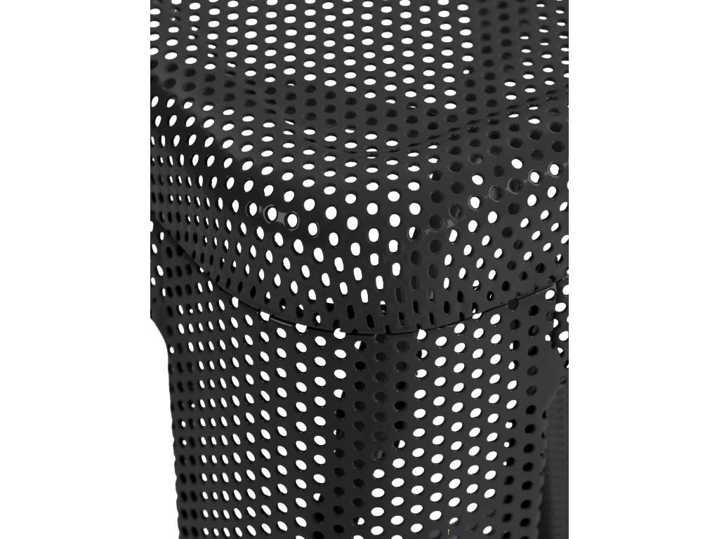 Tabouret de bar - Métal / Métal - Noir - Fletcher