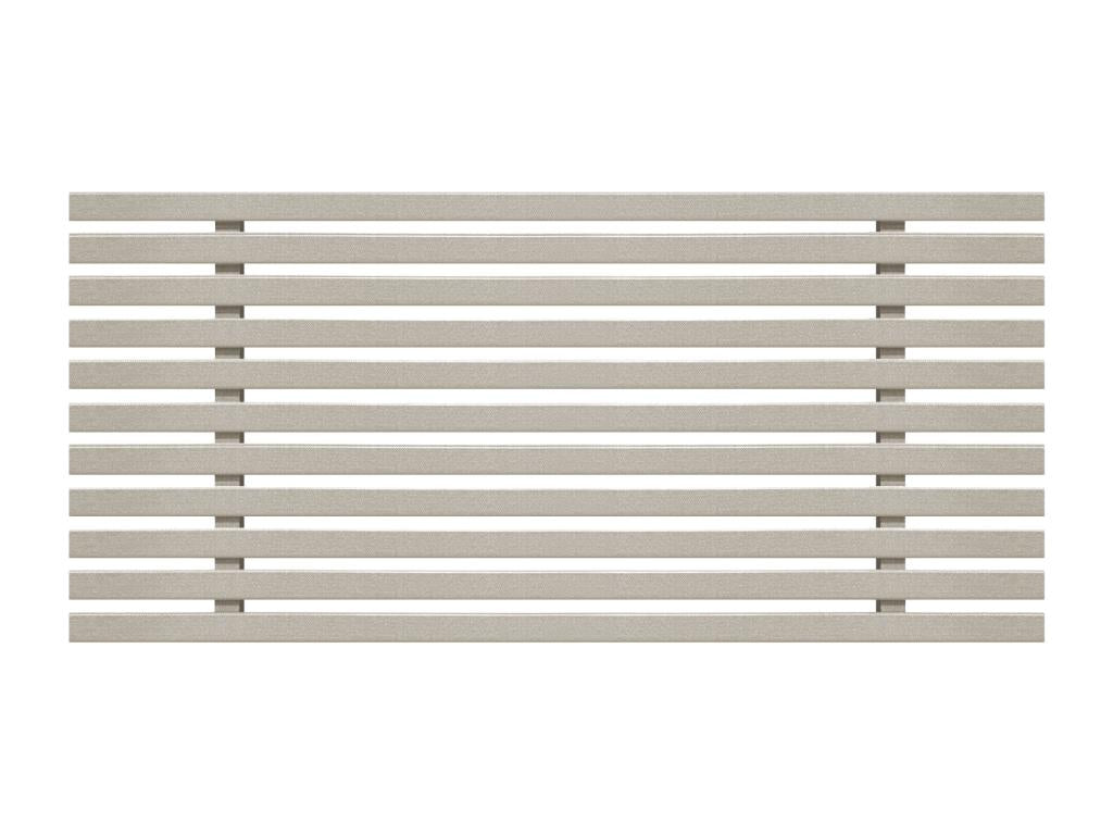 Doucezen Tête de Lit Bois Recyclé Dm Style Palette Japonaise 80x46cm Lits 80/90 - Pointes Beige