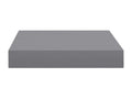Étagères murales flottantes 4 pcs Gris 23x23.5x3.8 MDF