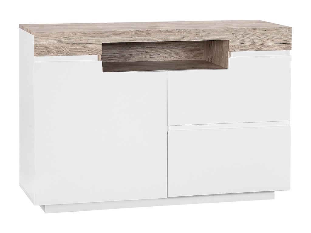 Commode Homzora 75 cm Blanc
