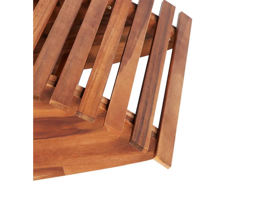 Chaise longue basculante Bois d'Homzora