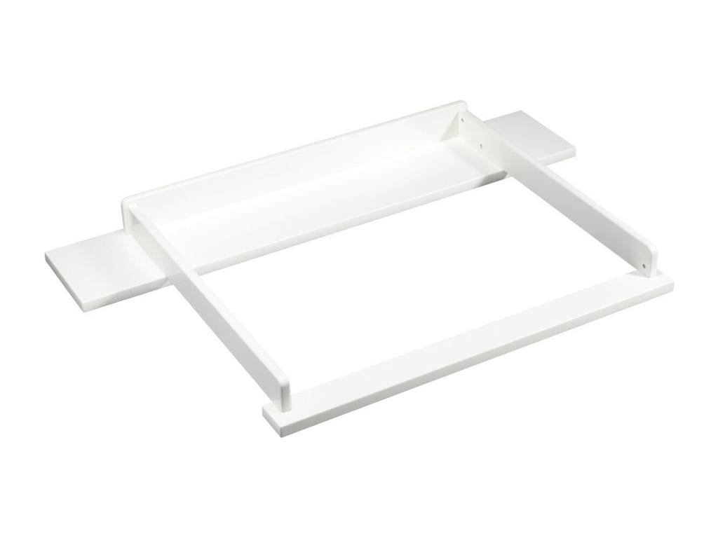 Plan à langer pour commode en bois blanc