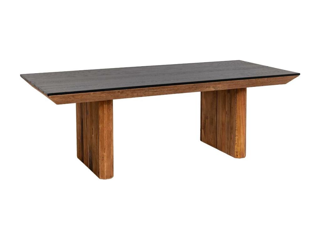 Table à manger en pin recyclé Homzora