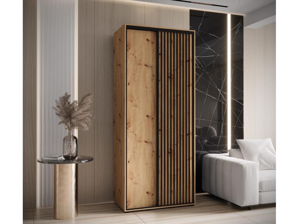 ARMOIRE Homzora 1 À PORTES COULISSANTES 205.2/120/45 2 Portes Homzora