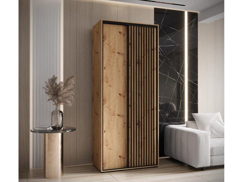 ARMOIRE Homzora 1 À PORTES COULISSANTES 205.2/120/45 2 Portes Homzora