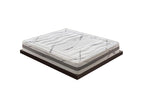 Homzora - Matelas à mémoire de forme - hauteur 22 cm - mousse à mémoire de forme 3 cm - housse en carbone 120x190