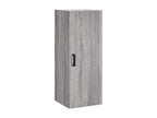 Armoire murale Homzora gris 34.5x34x90 cm