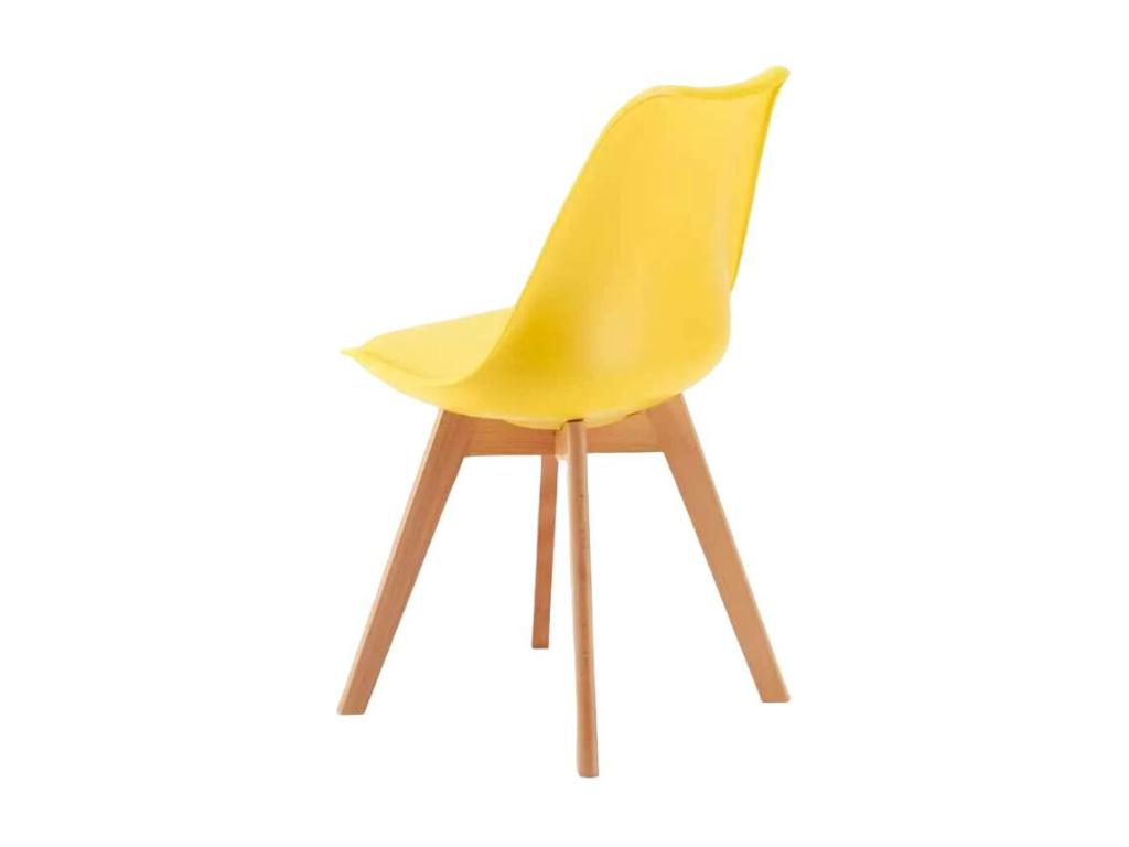 Chaise de salon bars restaurants avec coussin style scandinave Homzora